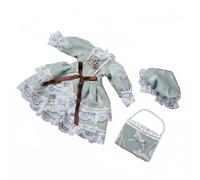 Folpus Vestido de Muñeca Bjd Ropa Elegante para Muñecas Accesorio Encantador Diseño de Princesa Cuidado en Cada Costura Adecuado para Regalos Niñas Juguete Colección , Vestido Verde Claro