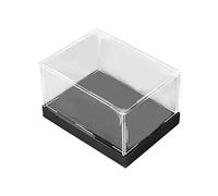 Folpus Vitrina Acrílica Transparente Expositora Estante Organizador Soporte Coleccionable Versátil para Exhibir Muñecos Y Recuerdos Adecuada para Dormitorio, 30cmx20cmx10cm