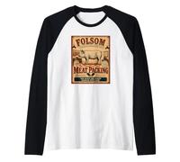 Folsom Carnicero Retro Carnicero Orgullo San Francisco Camiseta Manga Raglan