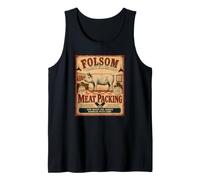 Folsom Carnicero Retro Carnicero Orgullo San Francisco Camiseta sin Mangas