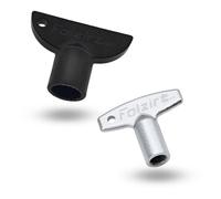 Folzirt 2 llaves de grifo de acero inoxidable 304 diferentes para válvula de pared exterior, a prueba de heladas, botón giratorio, grifo exterior resistente a las heladas para válvula de cierre
