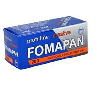 Foma Pan 200 asa - Rollo de película (120 Unidades), Color Blanco y Negro