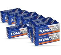 FOMAPAN Creative 200 - Juego de 10 películas enrollables (Formato Mediano, 120 Unidades), Color Blanco y Negro
