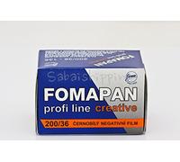 Fomapan Profi Line Creative 200 Película en blanco y negro, 35 mm, 36 exposiciones, (Pack de 3)