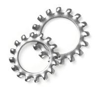 FOMGIIN Arandelas de Bloqueo Dentadas Externo M20 x 33mm, 10 Piezas Arandelas de Seguridad de Velocidad Rápida de Acero Inoxidable 304, Arandela de Resorte de Onda Bloqueo