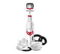 fominaya 0129317031 Descargador Tyfon12 3G universal con pulsador + conjunto base y juntas + acople roca, Negro, Estandar