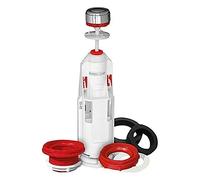 Fominaya 0129206031 Descargador Cyclon 10 + conjunto base y juntas + acople roca, Negro, Estandar