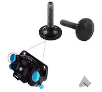 'Fomito 2 Pack Larga Tornillos de sujeción para cámara Cintura Spider Cinturón Holster 1/4 Tornillo rápido Hebilla Cinturón Hebilla Clip