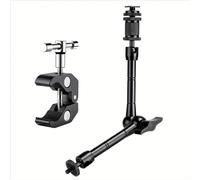 Fomito - Empuñadura mágica articulada de 27,94 cm + Super Clamp para cámara réflex digital con monitor