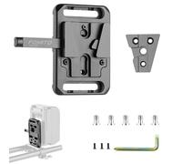 FOMITO V-Mount V-Lock Base Station Quick Release Plate VK-03 Negro