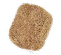 FOMIYES 1 cría de Seda marrón pájaro sustrato de Fibra de Coco Suministros de nidos de pájaros Jaula de pájaros Material de anidación Estera de Nido de Seda de Palma Maceta
