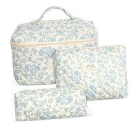 FOMIYES 1 Juego Bolso cosmético de Mano Bolsa de Maquillaje Coqueta artículos de tocador de Viaje Bolsas de Viaje Organizador de Maquillaje Bolsa de tocador para Mujeres Sabana de Algodon