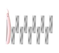 FOMIYES 1 Juego de Afeitadora Removedora de Belleza Maquinillas de Afeitar Portátiles de Viaje Maquinilla de Afeitar Recortadora Facial Herramientas de Eliminación de Acero para Cejas