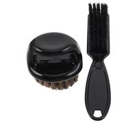 FOMIYES 1 Juego de Cepillos para Nudillos de Peluquero para Rascar El Cuero Cabelludo Herramienta para Cortar El Cabello para Hombres Depurador de Barba Y Cepillo para Vello Facial
