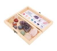 FOMIYES 1 Juego De Especímenes De Cristal Natural, Piedras De Cuarzo Crudo Para, Yoga, Decoración Del Hogar, Rocas Minerales Únicas Con Caja Para Amigos Y Familiares.