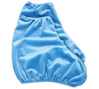 FOMIYES 1 Par de Protectores Elásticos para Botas de Patinaje de Poliéster Resistentes al Desgaste Cobertura Ajustable, Ideales para Patinaje Artístico en Interior y Exterior