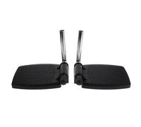 FOMIYES 1 Par De Reposapiés Para Reposapiés Elevables Piezas De Repuesto Para Sillas De Ruedas Estándar Y Sillas De Transporte