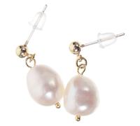 FOMIYES 1 Par Pendientes de perlas Pendientes de verano pendientes de boda para novias pendientes llamativos pendientes colgantes para mujer pendientes para adolescentes Pendientes vintage