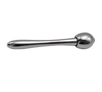 FOMIYES 1 Pc Barra De Crema Para Los Ojos Tratamientos Faciales Manuales Ventosas Faciales Limpiador Rodillo De Hielo Facial Rodillo Facial Rodillo De Cara De Hielo Aleación De Zinc Silver