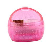 FOMIYES 1 Pc Limpiador de cabezal de molienda cepillo de limpieza aire Gel bloquear hendedura pinceles nail art nail art brushes cepillo de taladro de uñas cepillo de manicura Nailon rosa