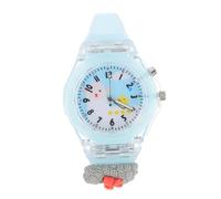 FOMIYES 1 Pieza Reloj Luminoso Led Chico Mirar Chicas Reloj Impermeable para Nadar Relojes Mirar El Plastico Azul