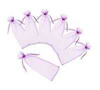 FOMIYES 10 Bolsas De Organza Transparente Para Vino (moradas) Bolsas De Para Botella De Vino