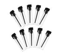 FOMIYES 10 Piezas Botella De De Vidrio Frascos De De Aceites Esenciales Mini Frascos Para Líquidos De Fragancia Para Uso Viajes Unidades