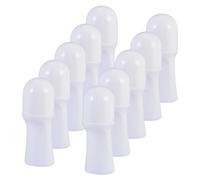 FOMIYES 10 Piezas botella de rodillos contenedores botellas de plástico con roll-on perfume desodorante botellas de esencial botellas de rodillos vacías Educación física envase