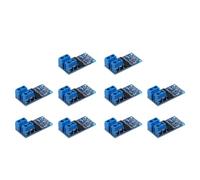 FOMIYES 10 Piezas Controlador Limitador de Corriente, Doble Mos Paralelo, Módulo Controlador de Alta Potencia, DC 5v-36v 15a Máx 30a 400w, Módulo de Accionamiento de Motor, para Control
