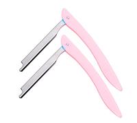 FOMIYES 10 Piezas De Afeitadora Portátil Vello Facial Maquinilla De Afeitar Cara Tintineo Hoja De Afeitar Ceja Raspador Ceja Maquinilla De Afeitar Portátil Ceja Recortador Ceja Shaper