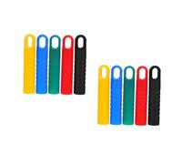 FOMIYES 10 Piezas Manguitos Protectores para Mango de Fregona Adaptadores Resistentes de Plástico para Varillas de Extensión de Repuesto para Barras de Limpieza Mangos Coloridos para y