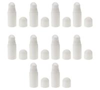 FOMIYES 10 Piezas Mini Roll En Botella Envases Recargables Vacios Envases De Cosméticos Subbotella Vacía Botellas De Rodillos De Perfume Terrario Viajar Desodorante Relleno