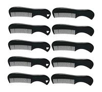 FOMIYES 10 piezas Peine de Bolsillo para Diseño Antideslizante Compacto y Portátil Peine de Peluquería para Cuidado y Masculino Accesorio Práctico para Estilizar el Facial cualquier Lugar