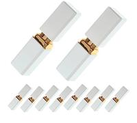 FOMIYES 10 Uds Tubo De Lápiz Labial Vacío Botellas De Bálsamo Labial Recargables Tubos De Brillo De Labios De Viaje Contenedor De Botella De Esmalte De Labios Pequeño Vial De Muestra De