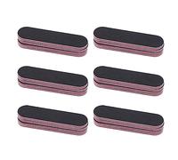 FOMIYES 100 Piezas Arena Negra Doble Cara De Bloque De Lijado Para Uñas Herramienta De Manicura Para Decoración De Uñas y Lijado De Dedos