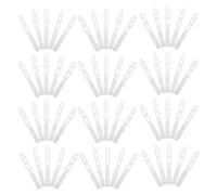 FOMIYES 100 Piezas horquilla para el cabello snap hair clips pinzas para el cabello para Transparent