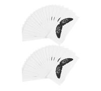 FOMIYES 100piezas Accesorios Para Depilación Nasal Protector De Bigote Adhesivo Para Barba De Uso Diario Herramienta Para Depilar La Nariz Artículos De Cuidado Personal