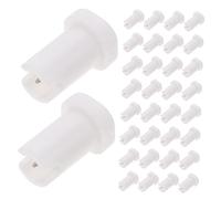 FOMIYES 100piezas Agujas Para Extensiones De Pestañas Boquilla Para Aguja Suministros Bloqueadoras Herramienta Esencial