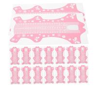 FOMIYES 100piezas De Extensión De Uñas Adhesivas Para Manicura Guías De Nail Art Herramientas De Decoración De Uñas Color Rosa