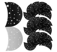 FOMIYES 100piezas Pegatinas De Sombras De Ojos Instantáneas Almohadillas De Tela No Tejida Aplicador De Sombras De Ojos