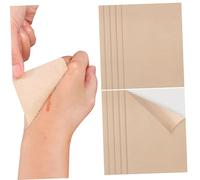 FOMIYES 10piezas Pegatinas De Reutilizables De Tela No Tejida Autoadhesivas Para Ocultar Tatuajes Cicatrices y De Cinta Correctora De Cicatrices Parche Corrector Invisible Color Blanco