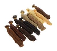 FOMIYES 10piezas Pelucas Para Muñecas Kit De Cabello Para Muñecas De Manualidades Diy Accesorios De Peluca Para Decoración De