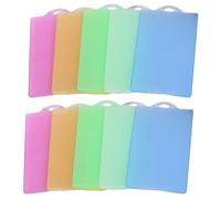 FOMIYES 10piezas Protectores para Tarjetas De Identificación Tarjetas De Autobús y Funda Protectora Duradera y Diseño Práctico