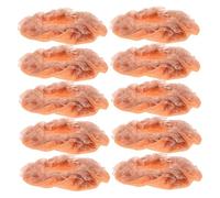 FOMIYES 10piezas Redes De Pelo Reutilizables Diseño Elástico Para Recogidos Accesorios De Cabello Invisibles Para Dancers y Enfermeras Elegante Ribete De Encaje Seguro y Cómodo