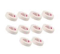 FOMIYES 10rollos Cinta Aislante Para Pestañas De Tela No Tejida Cinta Adhesiva Para Extensión De Pestañas Separador De Para Profesional Salones De