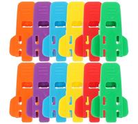FOMIYES 12 Piezas Abrelatas Manual de Plástico Ligero para Abrir Latas y Botellas Identificación de Latas, Adecuado para Viajar o Usar en Balcones Color Aleatorio