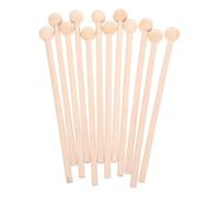 FOMIYES 12 Piezas de Baquetas de Madera para Glockenspiel y Xilófono, Mazos Duraderos Que Mejoran el Sentido del Ritmo Sonido Excelente para Escuela y Festival
