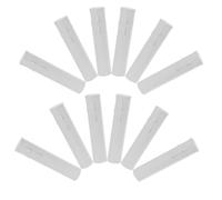 FOMIYES 12 Piezas Fundas Antigoteo para Portalámparas E14 de PVC Beige, Funda de Vela Vintage de 10,4 Cm para Lámparas de Techo y Candelabros en Dormitorios