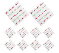 FOMIYES 120piezas Servilletas Navideñas Desechables de Papel Servilletas de Mesa Temática de Campanas para Cena Navideña Unidades