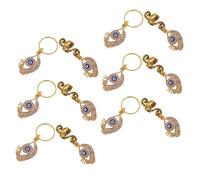 FOMIYES 12piezas Anillo de Pelo Trenzado Forma Serpiente Accesorios Trenzas Dijes Cabello Mujeres Colgantes Rastas Navideñas Joyas Espiral Colgantes